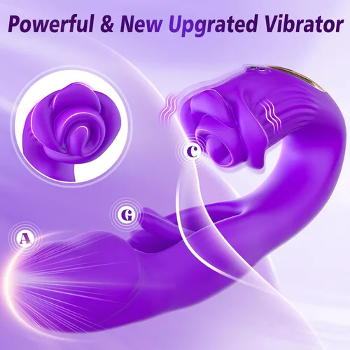 Vista 4 de Consoladores vibradores de conejo, juguetes sexuales para mujeres IMOTANI G Spot Vibrador masajeador de dedos con 9 vibraciones y aleteo