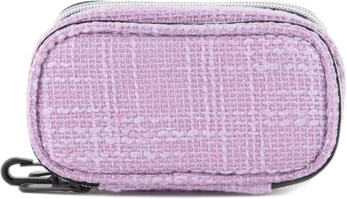 Vista 17 de DIME BAGS Bolsa de viaje acolchada para cápsulas con clip para llavero, acolchado interior para protección de vidrio y equipo, múltiples
