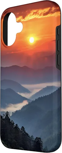 Vista 2 de Great Mountain Scene Mountain Theme Nature Case for iPhone 16