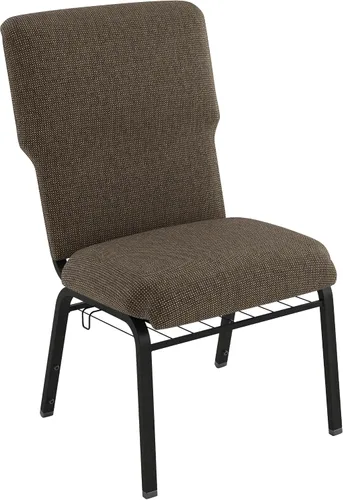 Vista 20 de Flash Furniture Advantage - Silla de iglesia con descuento de mármol negro, 21 pulgadas de ancho