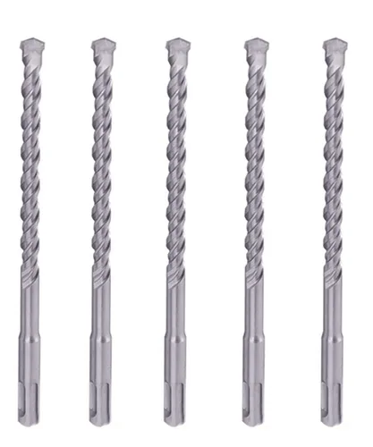 Vista 10 de Broca de martillo SDS Plus 5 piezas 1/2 pulgadas x 6 pulgadas para hormigón de mampostería