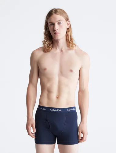 Vista 2 de Calvin Klein Tronco elástico de algodón para hombre, paquete de 7