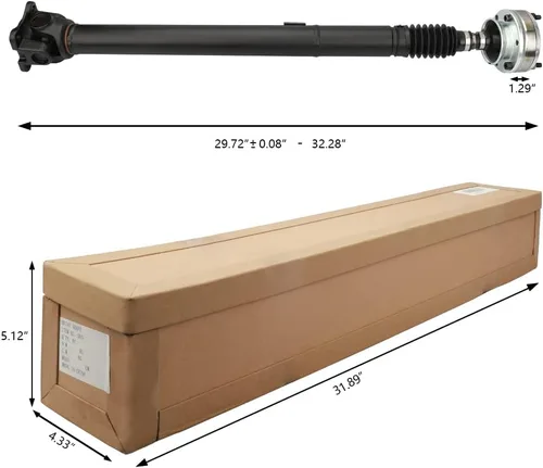 Vista 9 de HARUAM 938-126 Eje de transmisión delantero para Jeep Grand Cherokee 3.7L 2005 2006, eje de transmisión delantero Asamblea Eje de hélice 65-3018