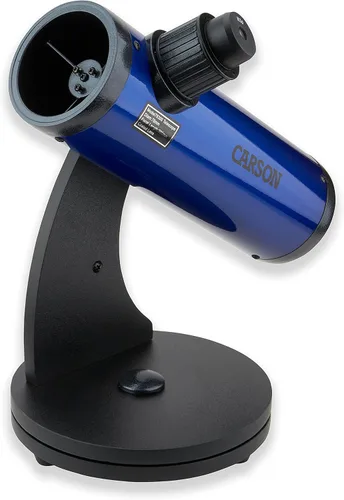 Vista 4 de Carson SkySeeker 15x-37.5x Newtoniano Reflector Telescopio Principiante con Adaptador Universal para Digiscoping Óptica Smartphone (JC-200UN)
