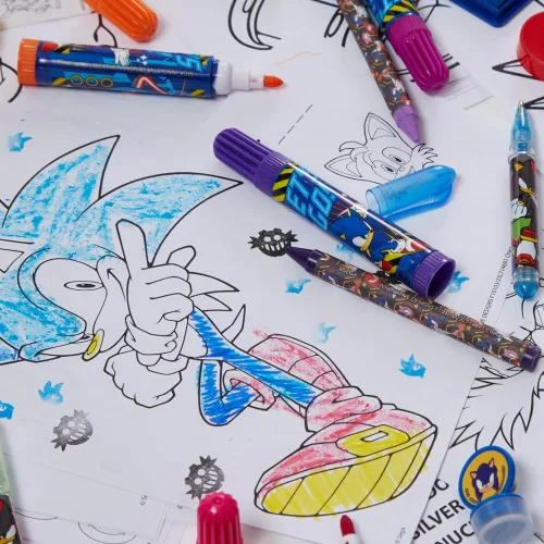 Vista 6 de Sonic the Hedgehog - Juego de actividades de lujo, estaño de transporte