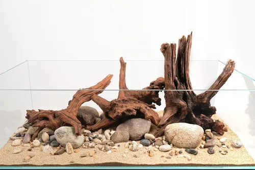 Vista 8 de LANDEN Kueiyang Hornwood para acuascaping, decoración de madera flotante de acuario, ramas naturales (12-14 pulgadas, 30-35cm), 4