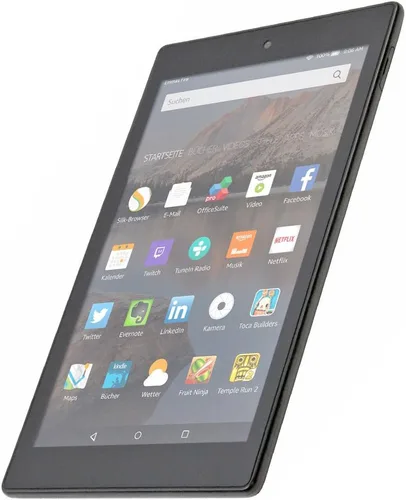 Vista 4 de ArmorSuit MilitaryShield - Protector de pantalla antirreflejo para Fire HD 8 (6ª generación, 2016), cobertura máxima, película mate antiburbujas