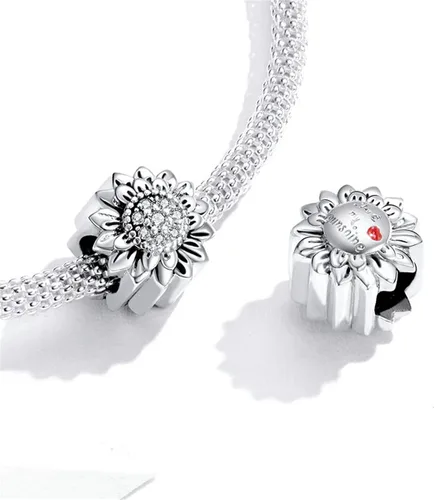 Vista 2 de BISAER Hamsa - Dije de mano de plata de ley, piedras preciosas azules de mal de ojo, se adapta a brazalete, pulsera, collar