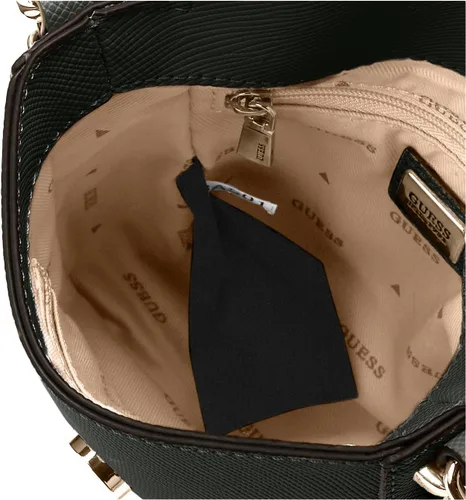 Vista 3 de GUESS Brynlee - Mochila convertible pequeña, color negro, Negro