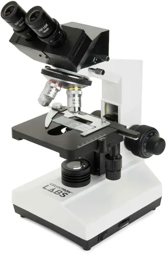 Vista 2 de Celestron Labs CB1000CF Microscopio binocular compuesto para aulas