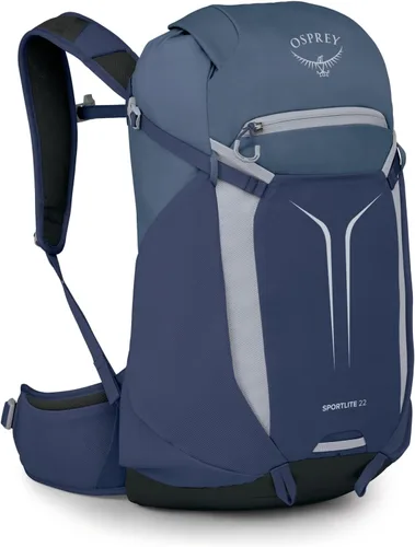 Vista 14 de Osprey Sportlite - Mochila ligera de senderismo (15 litros), color morado Púrpura grafito