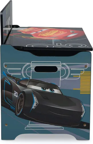 Vista 6 de Delta Children Caja de juguetes de lujo, Disney/Pixar Cars