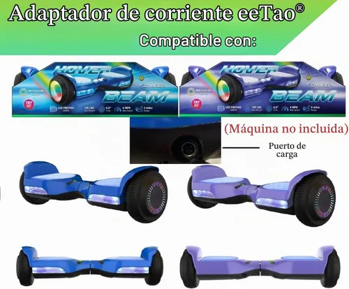 Vista 3 de Cargador adaptador de 4 clavijas de 42 V CA/CC compatible con Voyager HOVER3030B-BLU HOVER3030B-PUR Hover-4040HB-GRN 4040HB-GRN HOVER4040HB