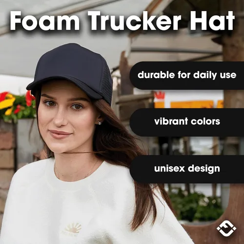 Vista 9 de Funky Junque Gorra de béisbol de béisbol en blanco para hombre y mujer