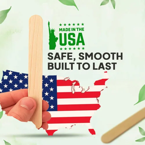 Vista 3 de Perfect Stix Palitos de madera de abedul jumbo para manualidades, 6 x 3/4 pulgadas, natural, 1000 unidades, fabricados en Estados Unidos