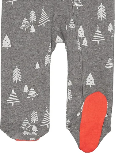 Vista 7 de HonestBaby Sleep and Play Footed Holiday Pajamas One-Piece Sleeper Zip-front Organic Cotton PJs BabyBoys,Girls,Unisex(LEGACY)