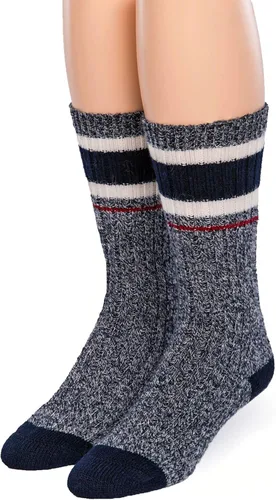 Vista 8 de WARRIOR ALPACA SOCKS - Calcetines de senderismo unisex de lana de alpaca para hombre y mujer Negro/Ceniza