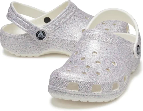 Vista 12 de Crocs Zuecos Clásicos con Purpurina para Niños
