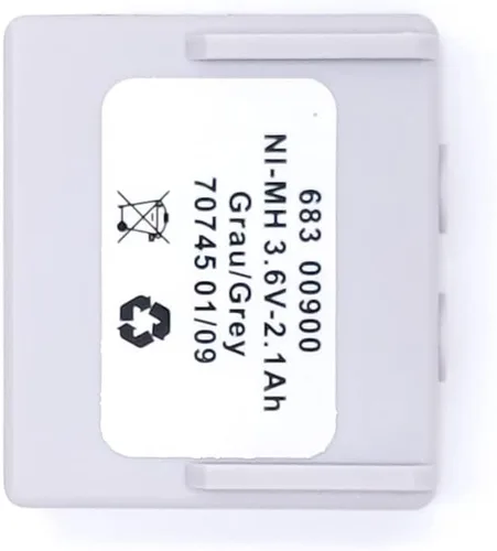 Vista 3 de (2 piezas) 683 00900 Ni-MH 3.6V-2.1Ah Grau/Gris Batería Recargable para HETRONIC Control Remoto