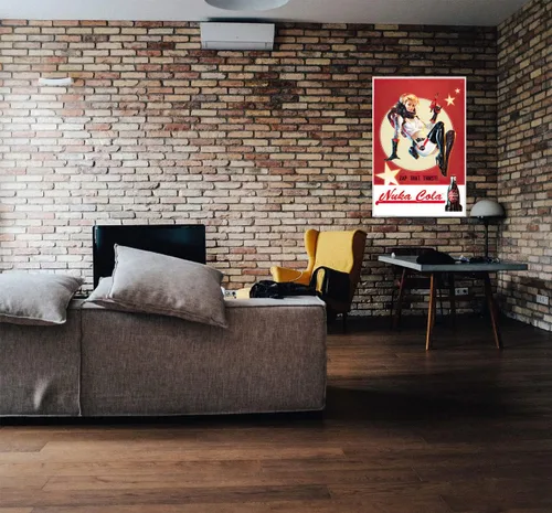 Vista 6 de Fallout 4 - Póster de juegos (Nuka Cola Girl) (tamaño: 24 x 36 pulgadas)