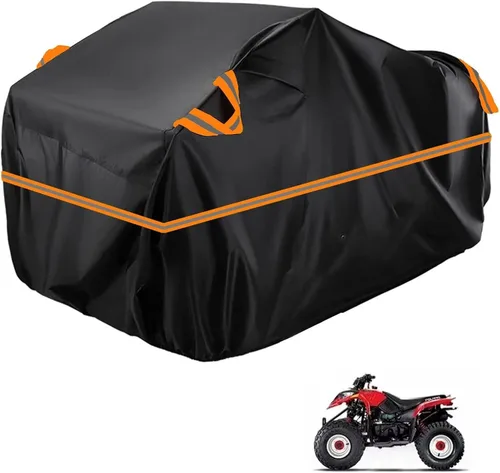 Vista 37 de Cubierta para ATV impermeable compatible con Arctic Cat H1 EFI TRV Cruiser 4x4 2011, cubierta de 210D para vehículos de 4 ruedas, cubierta para quad