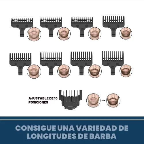 Vista 10 de Wahl, afeitadora de acero inoxidable, ión litio, #9818.