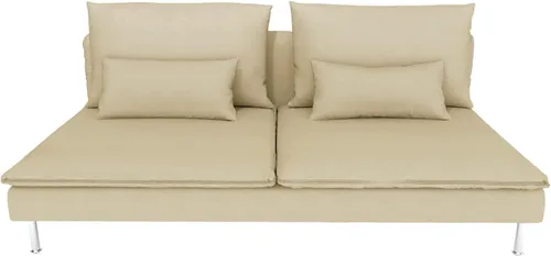 Vista 30 de Funda de sofá para IKEA Soderhamn 3 asientos 73.25 pulgadas, no durmiente, 989-1