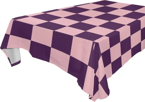 Vista 12 de YETTASBIN Mantel cuadrado creativo negro matemático, impermeable, resistente a las manchas, a las arrugas, lavable, de poliéster, para picnic, cena
