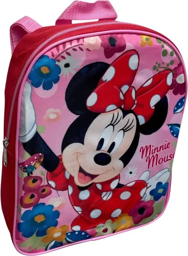Vista 2 de Ruz Minnie Mouse - Mini mochila de 12 pulgadas (rojo-rosa), rojo - rosa