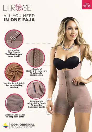 Vista 3 de LT.ROSE Fajas Postparto Colombianas Tummy Control Shapewear for Women