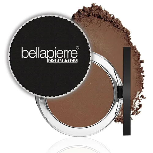 Vista 10 de Bellapierre Base mineral compacta SPF 15 – Base de maquillaje en polvo prensado, corrector, polvo de acabado y fijación, compacta para llevar