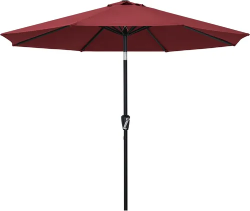 Vista 62 de ABCCANOPY 7.5FT Patio Umbrella Outdoor 6 RibsTable Umbrella(Brown)