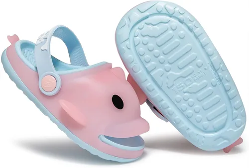 Vista 4 de Sandalias de Dophin con luz flash para niños y niñas