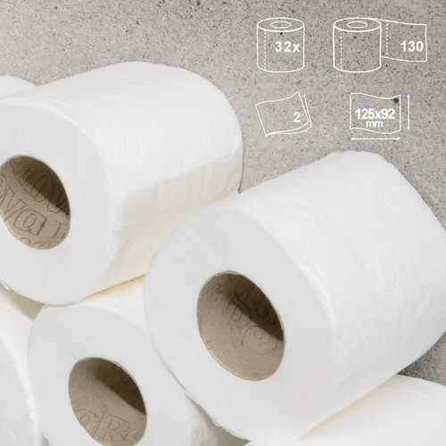 Vista 4 de Renova Papel higiénico Super White - 32 Rollos