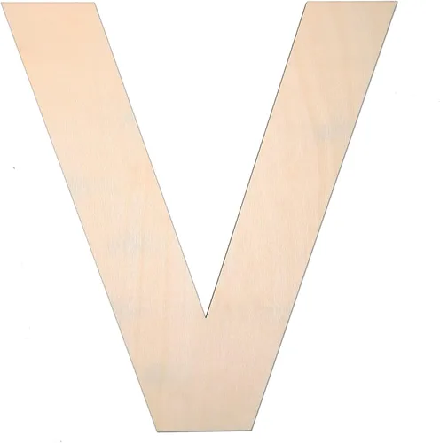 Vista 37 de Letra A de madera de 12 pulgadas, letra A de 1/4 de pulgada de grosor, grande de madera sin terminar para manualidades, decoración de pared del hogar