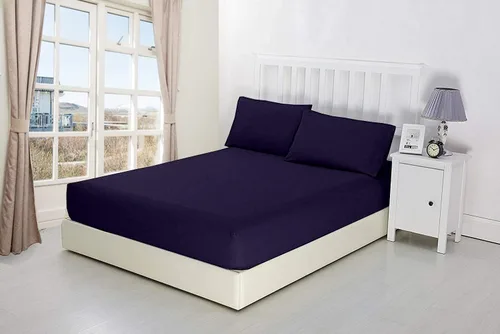 Vista 11 de Sábana bajera ajustable individual de 600 hilos suave de tejido satén de 100% algodón, color blanco, sábanas refrescantes de bolsillo profundo, se