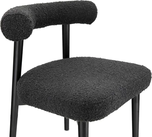 Vista 5 de TOV Furniture Spara - Silla auxiliar color negro