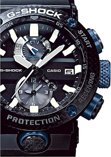 Vista 4 de Casio GWRB1000-1A1 G-Shock Gravitymaster - Reloj para hombre fibra de carbono color negro