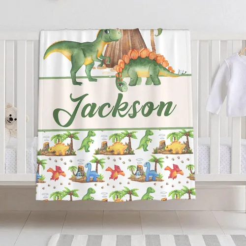 Vista 8 de Manta de bebé personalizada para niñas y niños, manta de bebé personalizada con nombre para niños pequeños, niños, ducha, recién nacidos, guardería