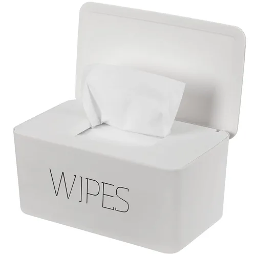 Vista 12 de NOVWANG Dispensador de toallitas, soporte para toallitas para bebés, mantiene las toallitas frescas, contenedor de toallitas recargables para Negro