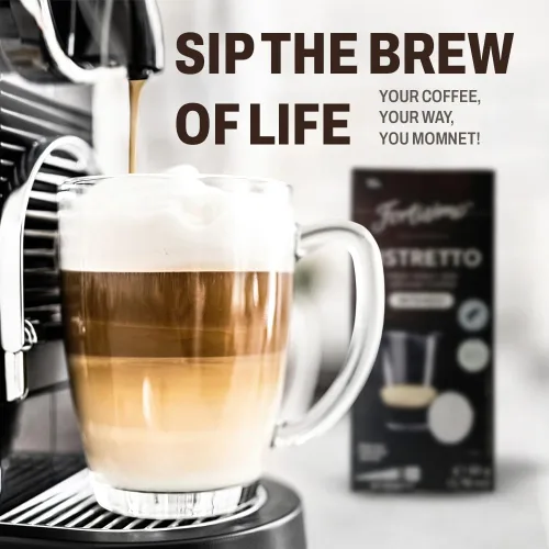 Vista 4 de FORTISIMO 50 Cápsulas ESPRESSO CLASSICO - Cápsulas de espresso compatibles con máquinas Nespresso de línea original