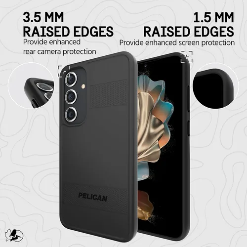 Vista 6 de Pelican Protector - Funda para Samsung Galaxy S24 Plus [6.7 pulgadas] [protección contra caídas MIL-STD de 16 pies] [carga inalámbrica] Funda