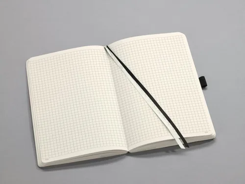 Vista 2 de Sigel CO310, CONCEPTUM Notebook, aprox. A4 (7,4 x 10,6 pulg.), cuadrado, tapa blanda, negro, con numerosas características