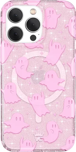 Vista 99 de VELVET CAVIAR Funda para iPhone 15, compatible con MagSafe, probada en caídas de 10 pies, Berry Baby