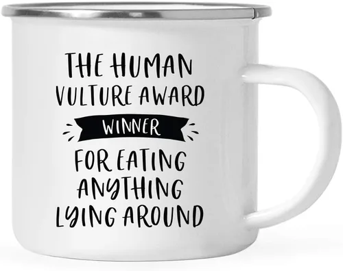 Vista 21 de Andaz Press Taza de café de acero inoxidable de 11 onzas con diseño de fogata, regalo divertido para compañero de trabajo, ganador del premio