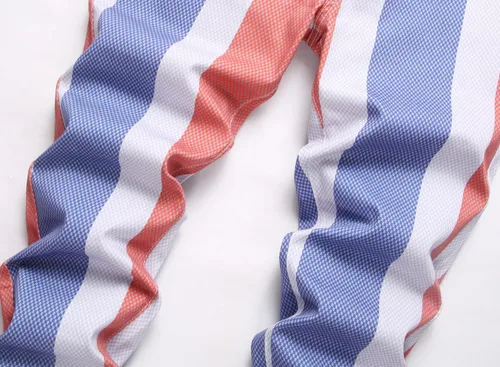 Vista 145 de Enrica Pantalones vaqueros estampados casuales para hombre