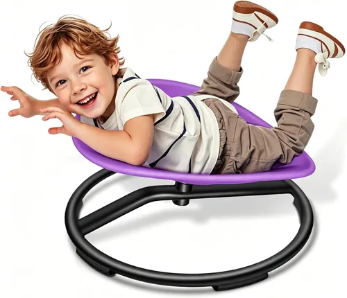 Vista 15 de Silla giratoria FERUERW para niños autistas con asa, productos sensoriales Sensory Toy Gifts for Children with ADHD/Autism, 220LBS