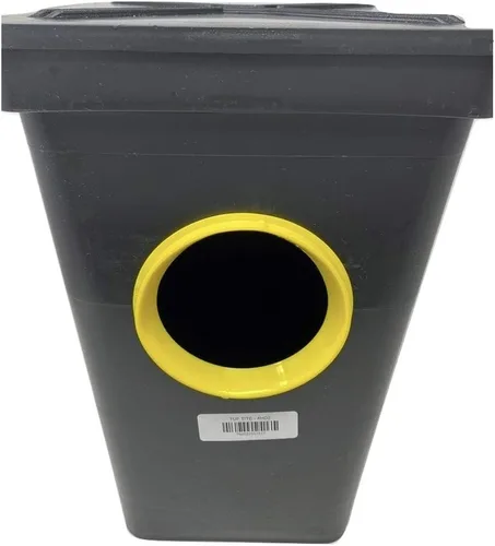 Vista 2 de Tuf-Tite Caja de distribución de 4 agujeros con accesorios (para tubería de 4 pulgadas)