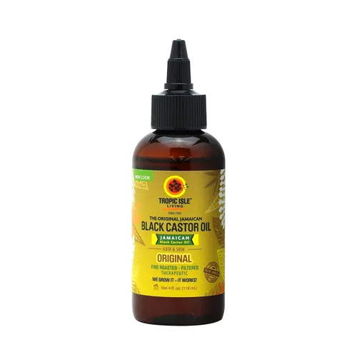 Vista 8 de Tropic Isle Living Aceite de Ricino Negro Jamaiquino 8oz - Para el Crecimiento del Cabello, Acondicionamiento de la Piel, Cejas y Pestañas, Cuidado
