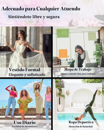 Vista 6 de Banamic Tangas de G-String para Mujer, Bragas T Back, Ropa Interior Sexy y Transpirable negro 258